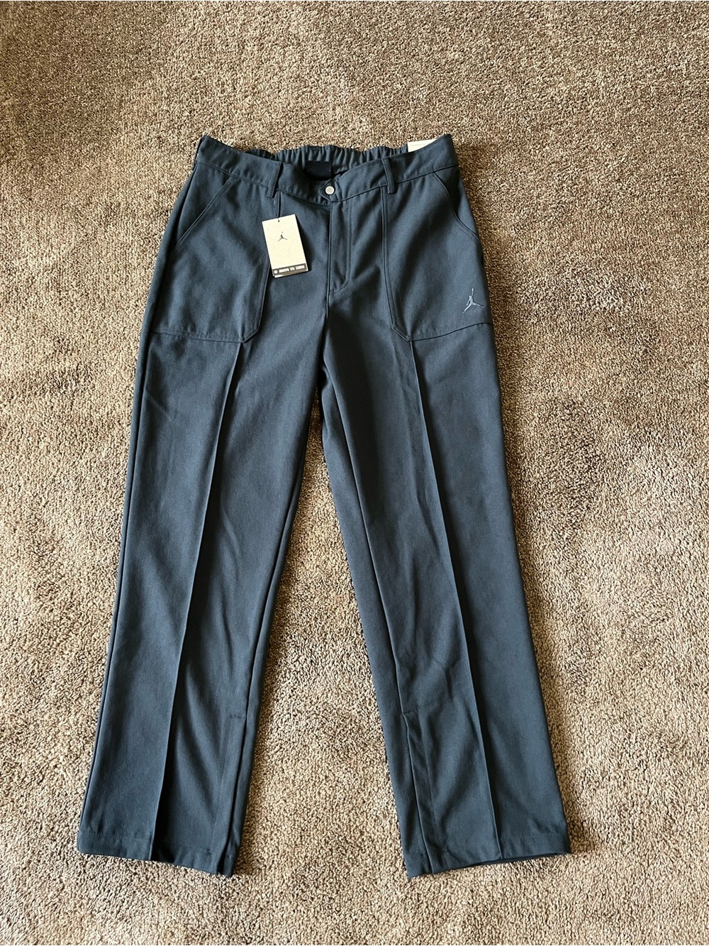 Jordan Move To Zero Women’s Recycled Standard Fit Pants Charcoal Gray L NWT